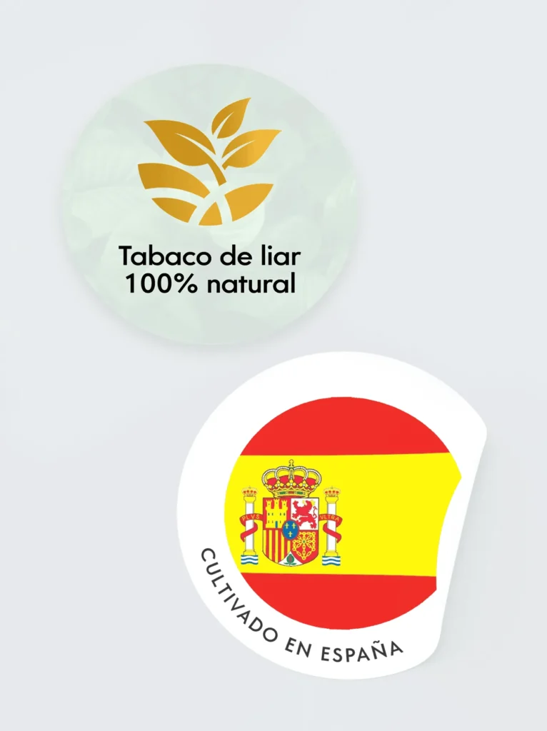 tabaco de liar natural cultivado en España